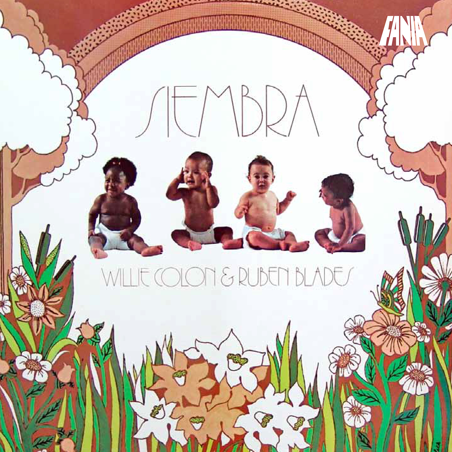 Willie Colón & Rubén Blades - portada del disco Siembra