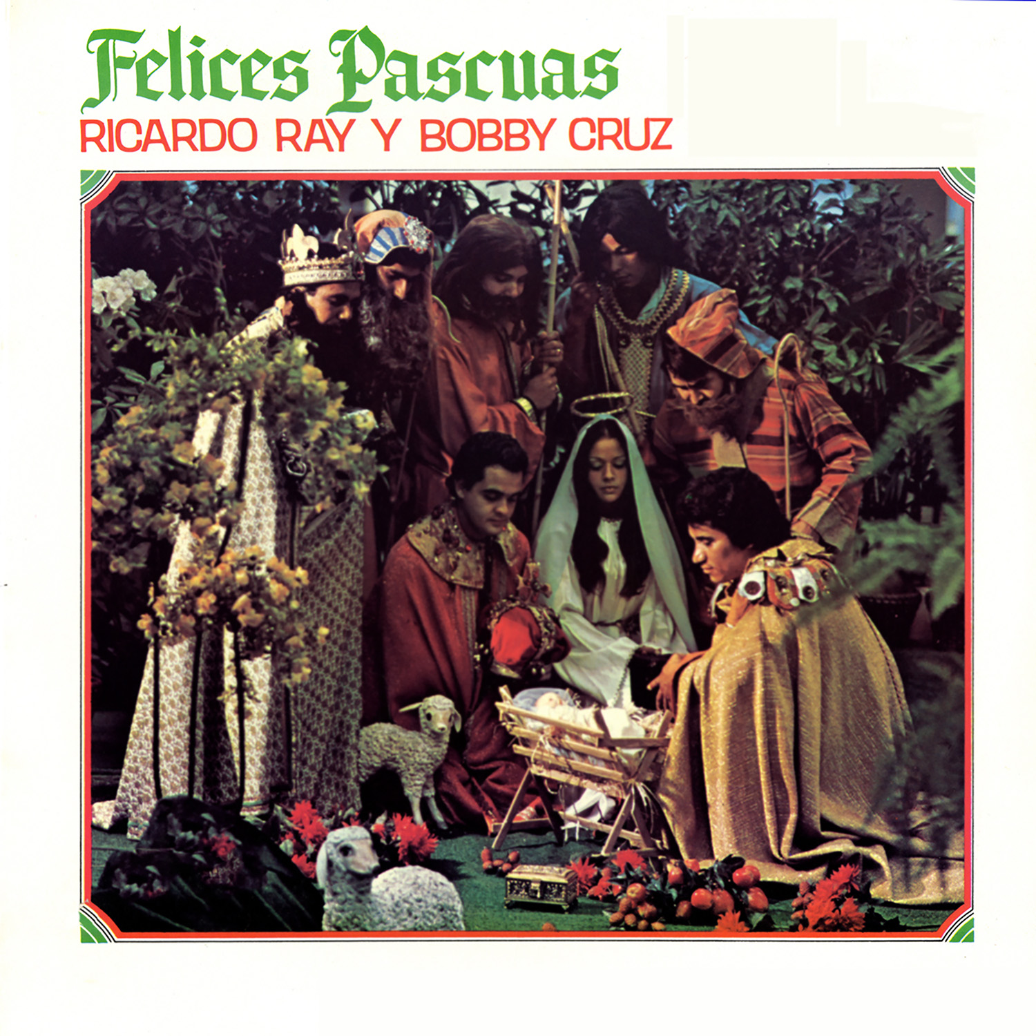 Bobby Cruz & Ricardo Ray - portada del álbum Felices Pascuas