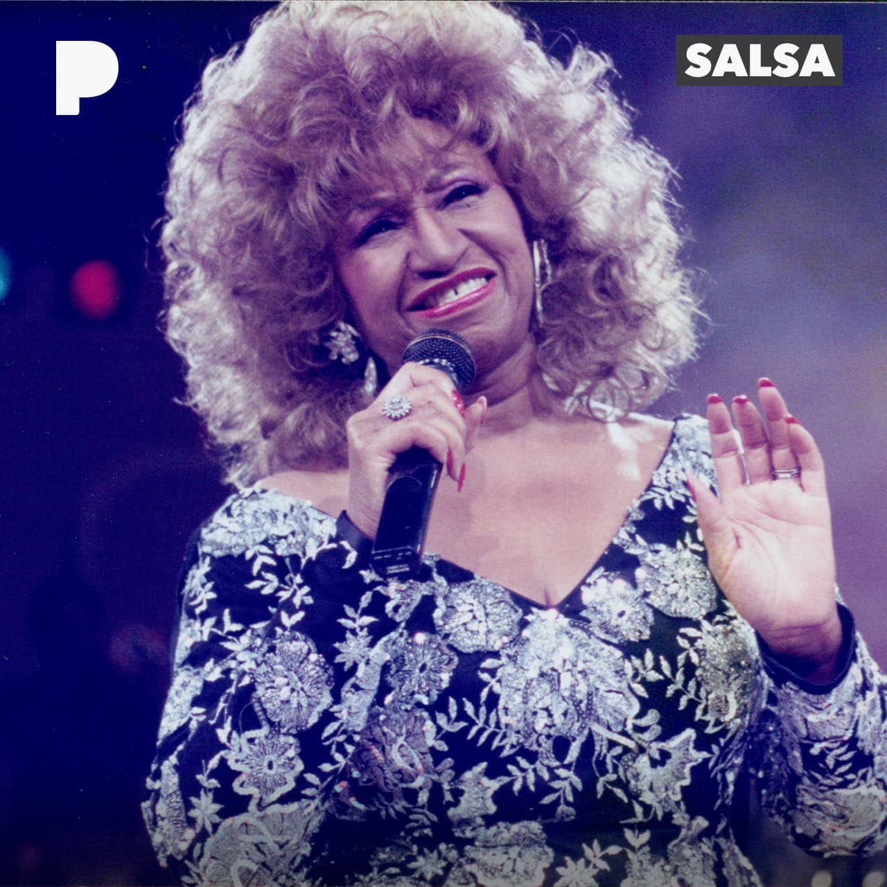 Pandora Celia Cruz Salsa Station Takeover Cover Art